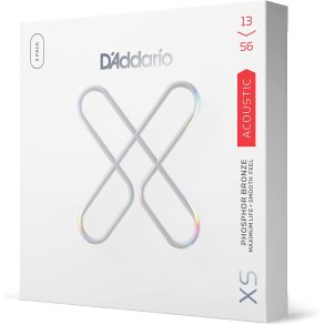 D'Addario XSAPB1356-3P, Strenges�t Western XS Phos.Bronze 013-056, 3-pack